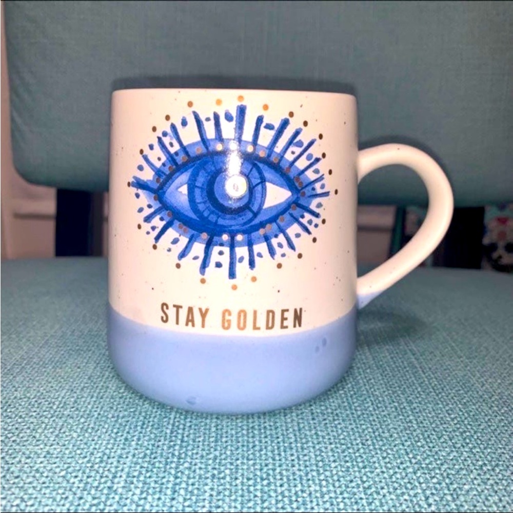Evil Eye “Stay Golden” Mug